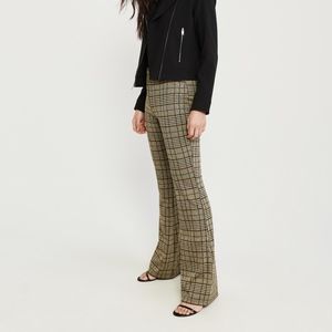 Abercrombie and Fitch "menswear flare pants"